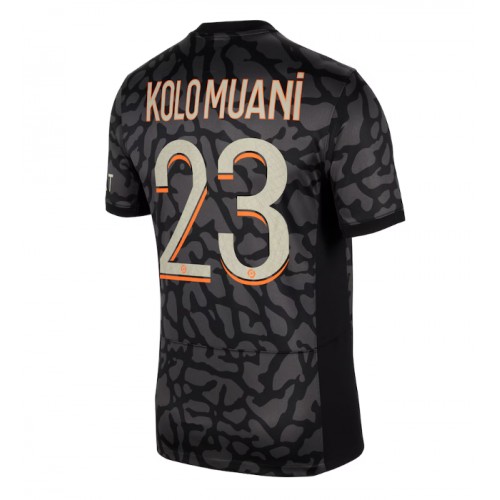 Paris Saint-Germain Randal Kolo Muani #23 Rezervni Dres 2023-24 Kratak Rukav